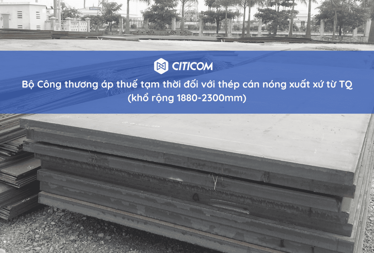 áp thuế thép cán nóng